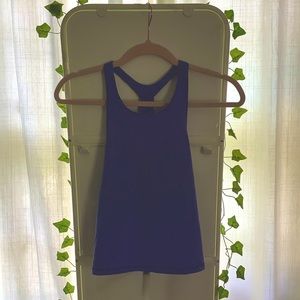Kids gap fit violet athletic tank top